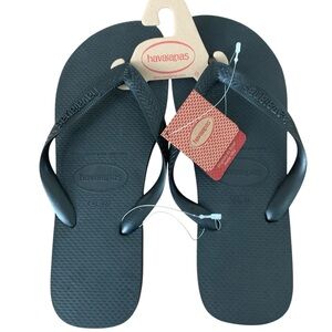 Havaianas NWT Black Slim Flip Flop Sandals Size 11//12W
